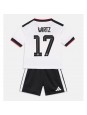 Německo Florian Wirtz #17 Domácí dres pro děti MS 2026 Krátký Rukáv (+ trenýrky)